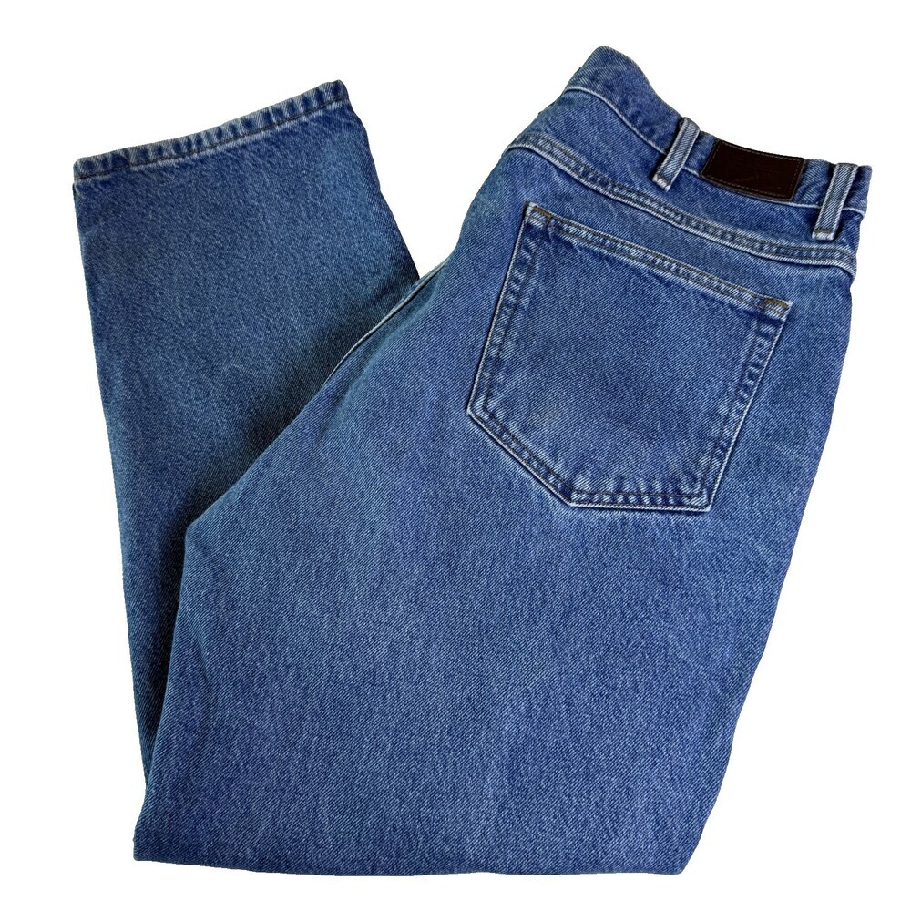 L.L. Bean Classic Fit Vintage Men's Jeans 38x29 Medium Wash Y2K Workhorse Denim